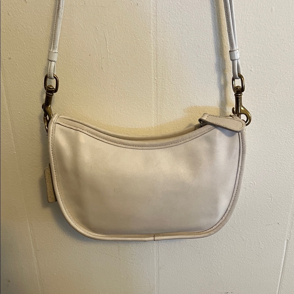 Coach cream leather Shoulder Bag - Picture 3 of 9